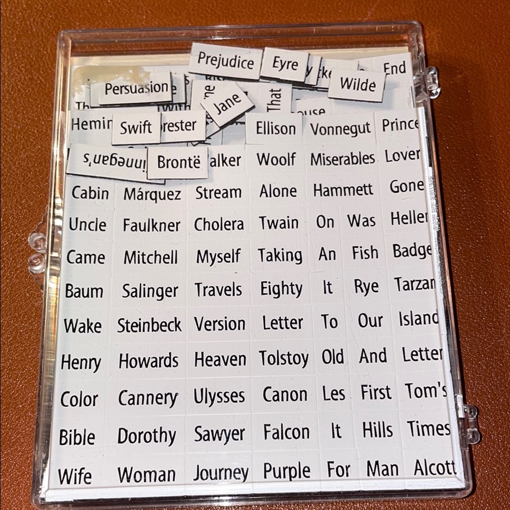 Literature Magnetic Word Kit - Gray - Picture 2 of 3